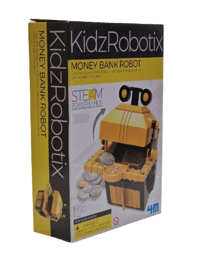 KidzRobotix monetas valgančių robotų taupyklė 