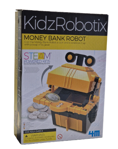 KidzRobotix monetas valgančių robotų taupyklė 