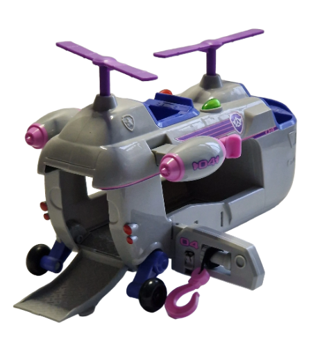 Paw Patrol Skye Deluxe sraigtasparnis su garsais
