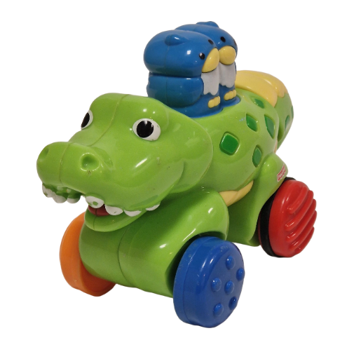 "Fisher Price Amazing Animals" Barškutis krokodilas