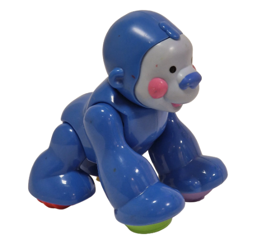 Fisher Price mėlynas beždžionėlės žaislas