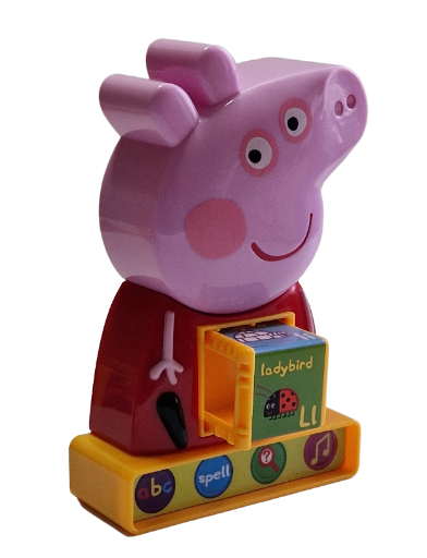 Peppa Pig foninė abecelė lavinantis žaislas