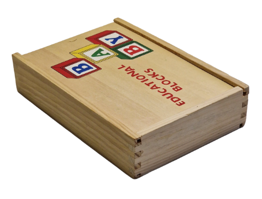 Edukacinės kaladėlės 24vnt.