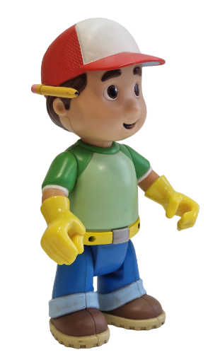  Disney Mattel 2007 Handy manny statybininkas kalbantis žaislas