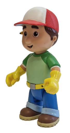  Disney Mattel 2007 Handy manny statybininkas kalbantis žaislas