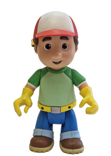  Disney Mattel 2007 Handy manny statybininkas kalbantis žaislas
