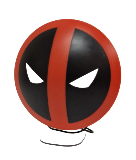 Lempa Paladone Deadpool šviečiantis logotipas