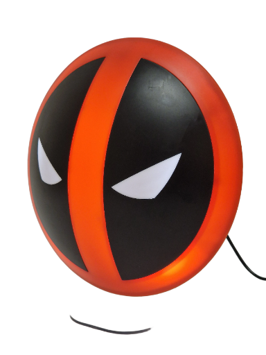 Lempa Paladone Deadpool šviečiantis logotipas