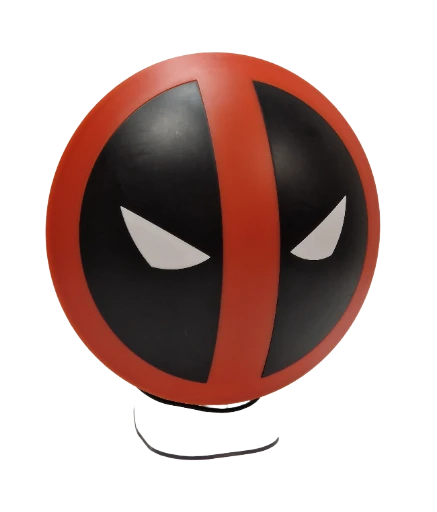 Lempa Paladone Deadpool šviečiantis logotipas