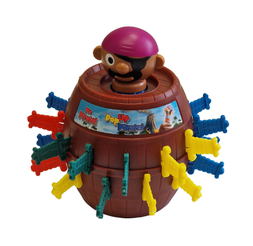 Žaidimas Pop Up Pirate