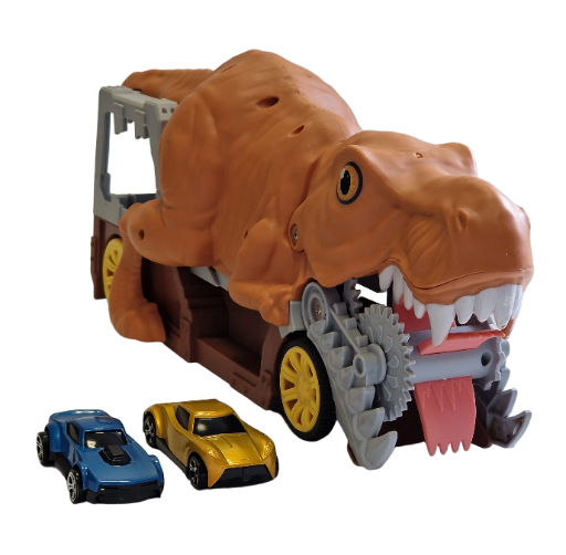 Automobilių paleidimo sunkvežimis „Dinozauras“