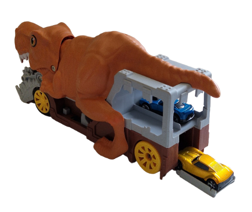 Automobilių paleidimo sunkvežimis „Dinozauras“