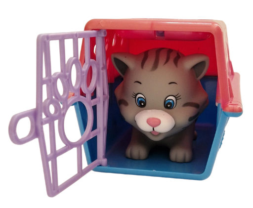 Žaislinis SIMBA CAT KITTY narvas su augintiniu