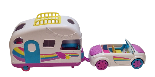 „Shopkins“ žaislinis automobilis su kemperiu