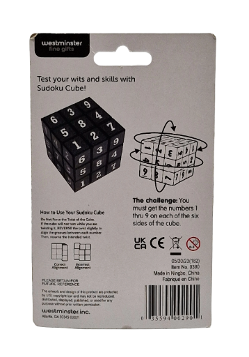 Sudoku kubas