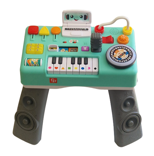 „Fisher Price“ Muzikinis DJ stalas vaikams