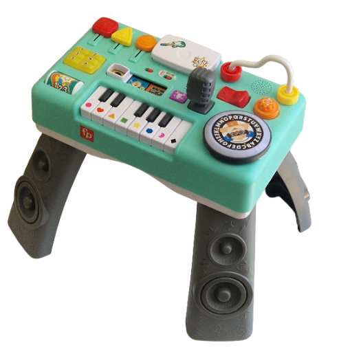 „Fisher Price“ Muzikinis DJ stalas vaikams