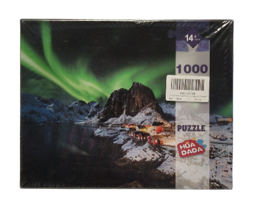 Hua Dada dėlionė 'Northern Lights in Norway', 1000 vnt.