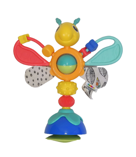 Lamaze „Drugelis Fredis“ – lavinamasis žaislas su siurbtuku