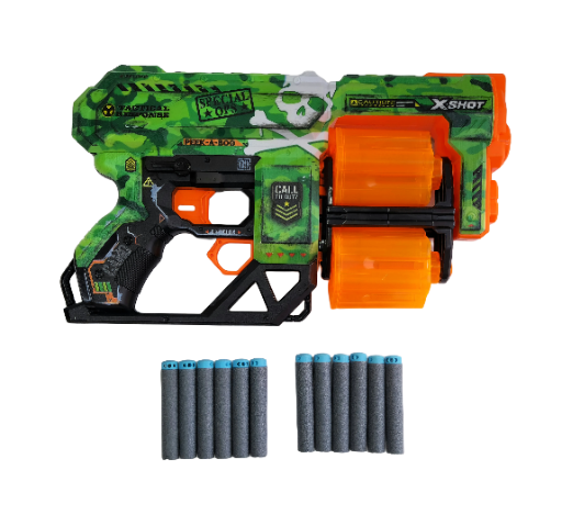 ZURU X-Shot Skins Dread – „Camo“ leidimo šautuvas