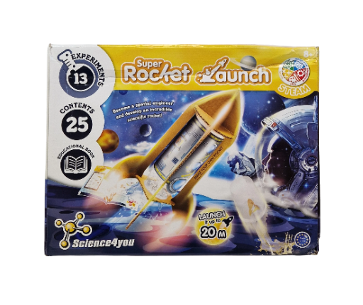 Science4you Super Rocket Launch – Mokslinis raketų paleidimo rinkinys