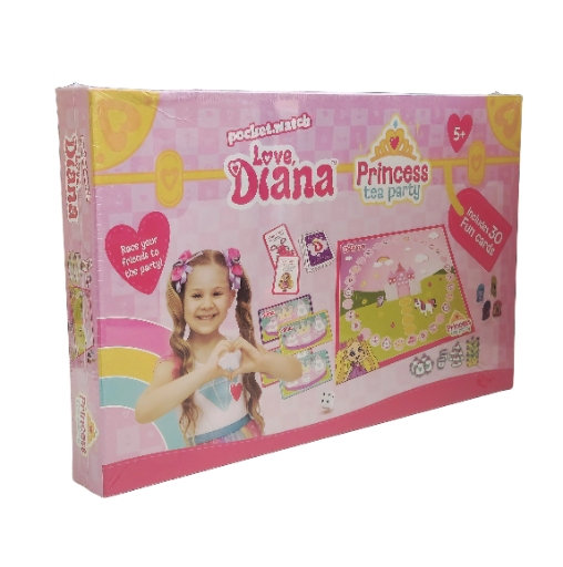 Love, Diana Princess arbatos vakarėlių žaidimas