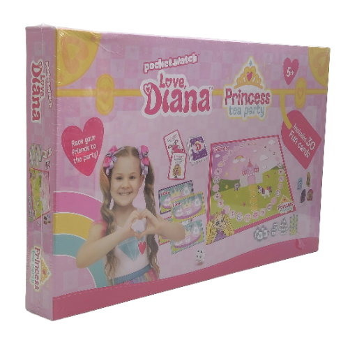 Love, Diana Princess arbatos vakarėlių žaidimas
