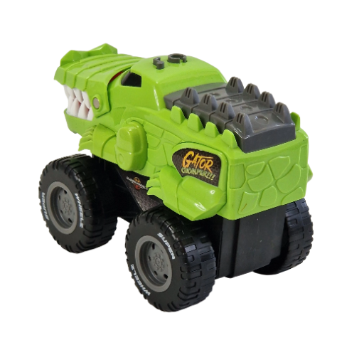 NKOK Gator Chomper – garsus skleidžiantis žaislinis visureigis su krokodilo dizainu