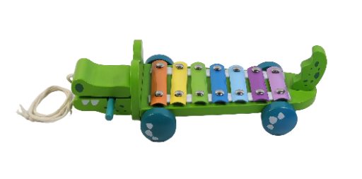 Ksilofonas krokodilas vaikams