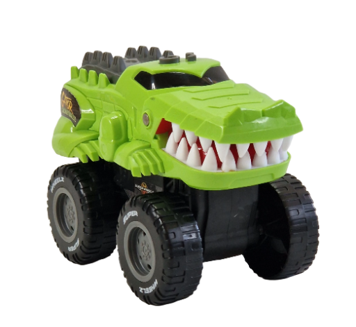 NKOK Gator Chomper – garsus skleidžiantis žaislinis visureigis su krokodilo dizainu