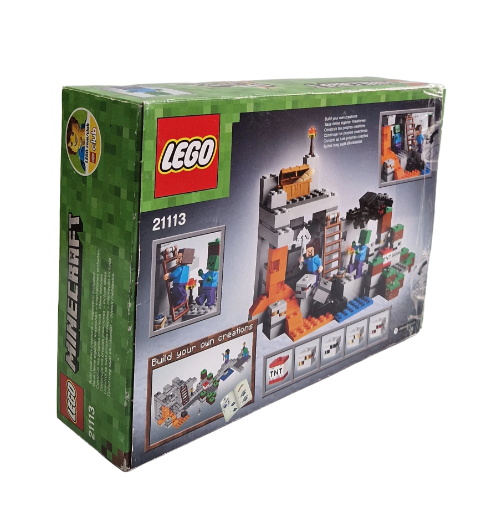 ⛏️ LEGO Minecraft 21113: The Cave (Urvas)