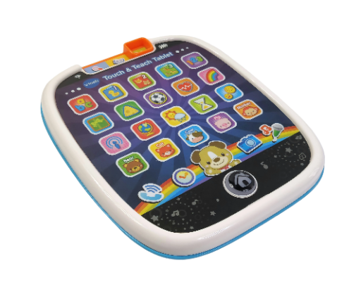 VTech Touch & Teach Tablet – Lavinamasis žaislas mažyliui (anglu kalba)