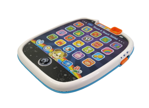 VTech Touch & Teach Tablet – Lavinamasis žaislas mažyliui (anglu kalba)