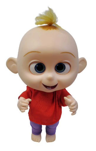 Interaktyvi lėlė „Jack-Jack Attack“ (iš filmo „Nerealieji 2“)