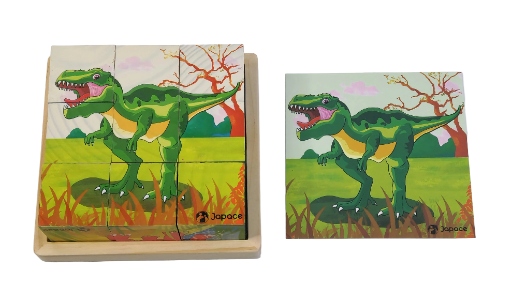 Medinė kubelių dėlionė