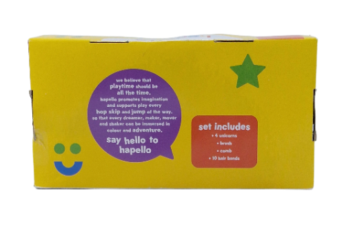  Hapello "Unicorn Set" – žaislų rinkinys mažiesiems fantazijų mylėtojams