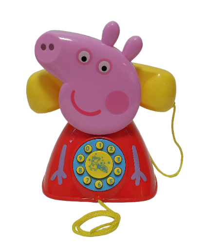 Peppa Pig žaislinis telefonas (anglu kalba)