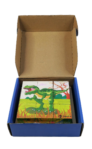 Medinė kubelių dėlionė