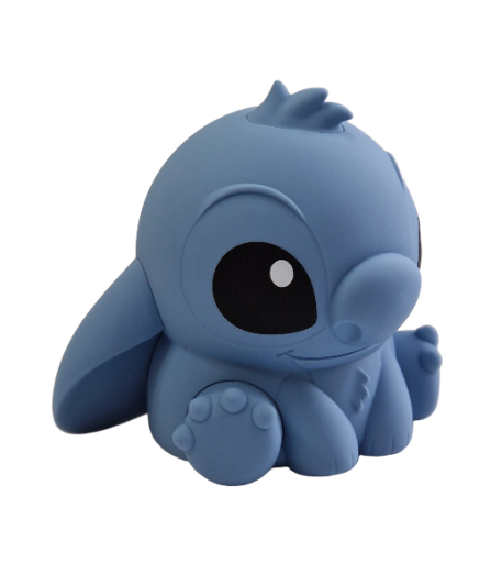 🌟 Disney Lilo & Stitch: Minkšta Silikoninė Naktinė Lempa „Squishy Glo“
