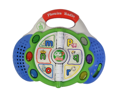 Lavinamasis žaislas "LeapFrog Phonics Radio" (anglu kalba)