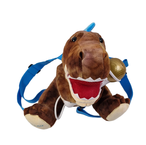 Singing Machine "Lil' Rex" interaktyvus T-Rex pliušinis žaislas su mikrofonu