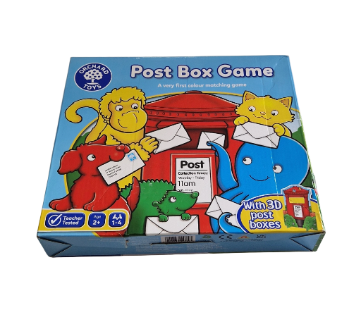📮 Orchard Toys „Post Box Game“ – Pirmasis spalvų derinimo nuotykis!