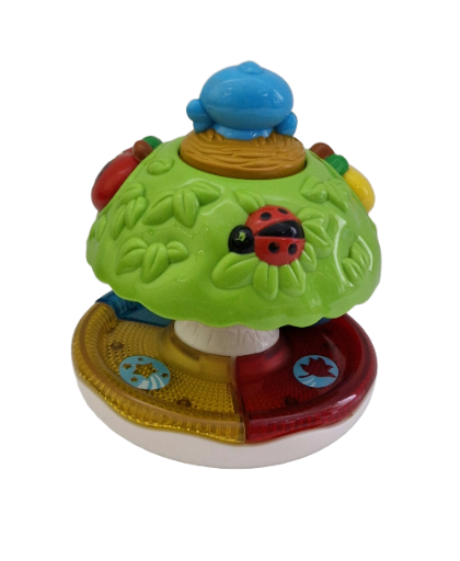 Žaislinis medelis su paukšteliu