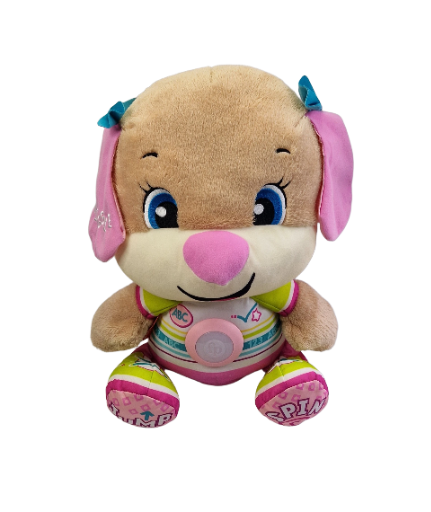 🐶 Fisher-Price „Laugh & Learn So Big Sis“ – Didžioji mokomoji šunytė sesutė – Anglų kalba