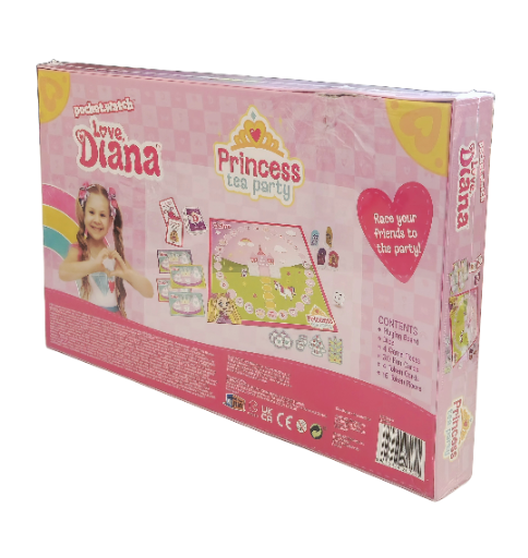 Love, Diana Princess arbatos vakarėlių žaidimas