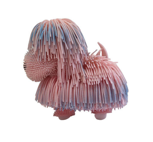 🐶 Interaktyvus guminis šuniukas „Jiggly Pup“ 