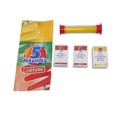 Stalo žaidimas "5 Sekundės: Lietuva" (Trefl)