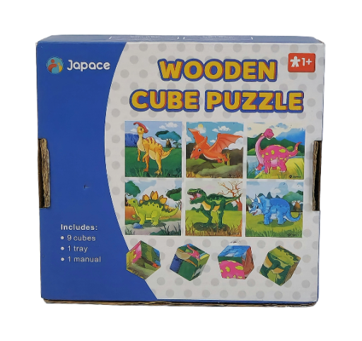 Medinė kubelių dėlionė