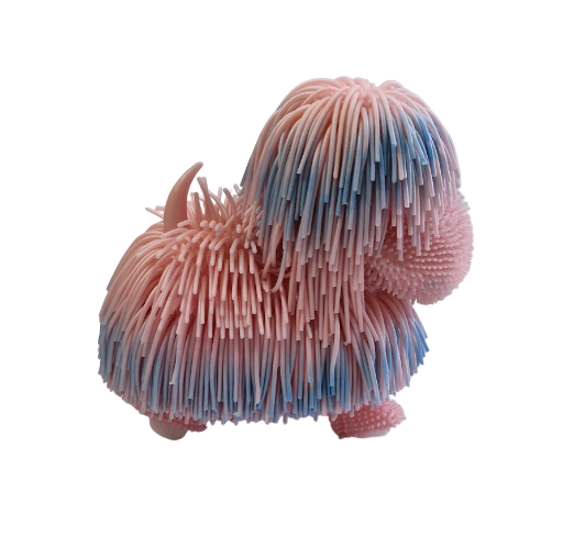 🐶 Interaktyvus guminis šuniukas „Jiggly Pup“ 