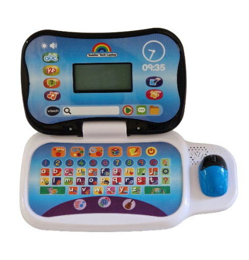 VTech Toddler Tech Laptop – Mokomasis mažylių nešiojamas kompiuteris